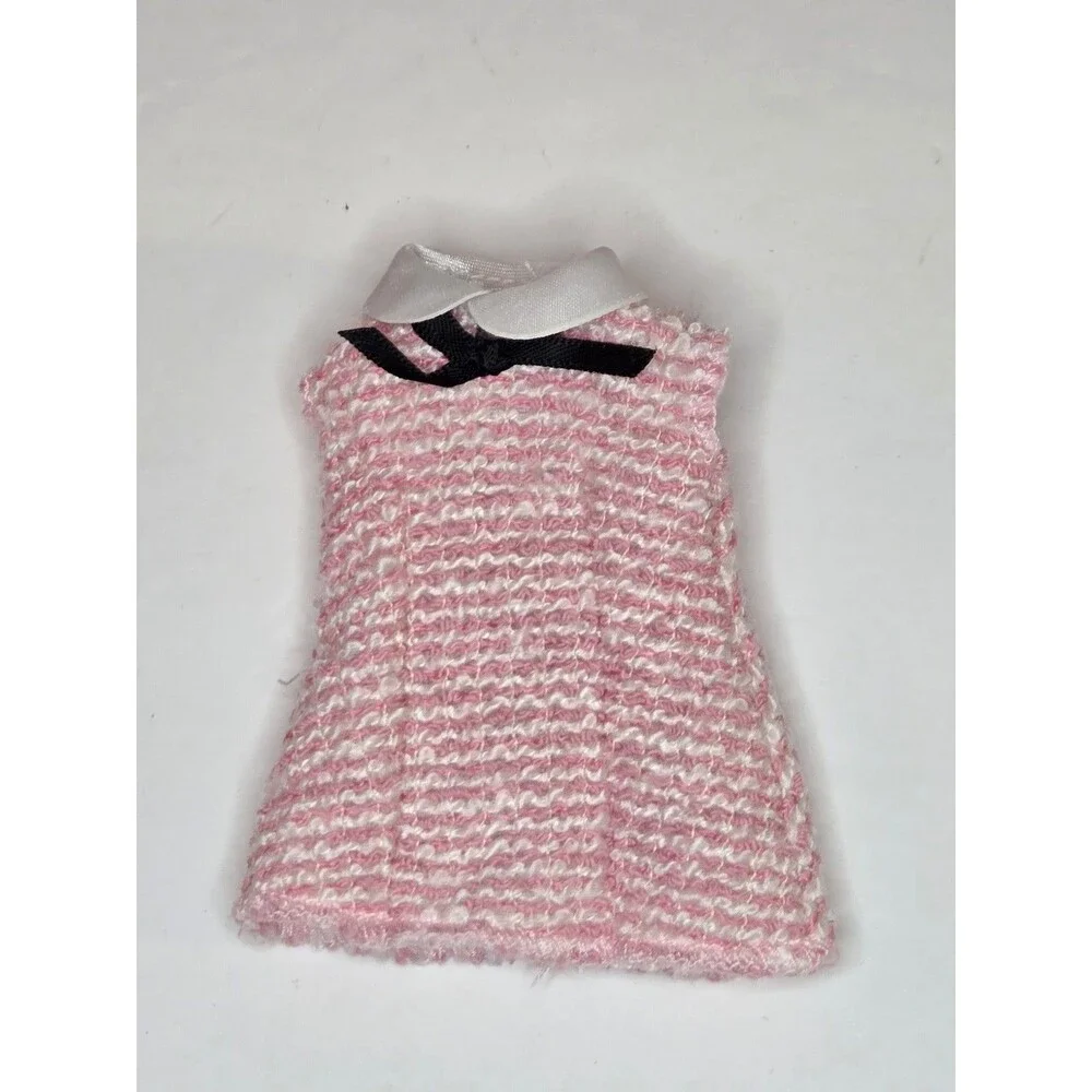 Rainbow High Bella Parker Pink and White Tweed Dress Series 2